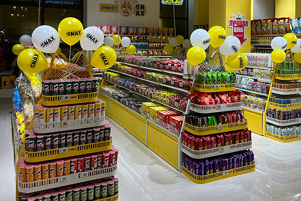 Открытие магазина SNAX на Алеутской!