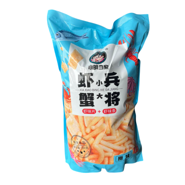 Chipsy Dangjia so vkusom krevetki i kraba 200g