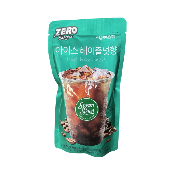 Kholodnyy kofe bez sara Lesnoy orekh ZERO SUGAR ICED HAZELNUT FLAVORED 230ml
