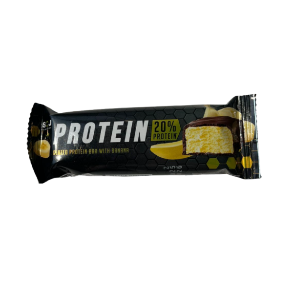 Proteinovyy batonchik Protein SOJ so vkusom banana 50g