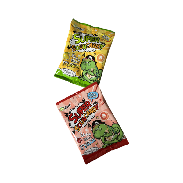 Konfety Ujane Super Sour super kislye so vkusom limona i layma 46g_2