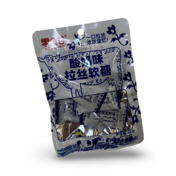 Zhevatelnye konfety Lingshigu yogurtovye 40g