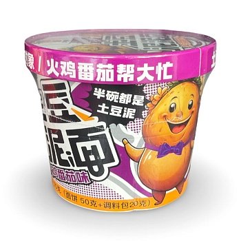 Лапша Shizuke со вкусом индейки и томатов 70г