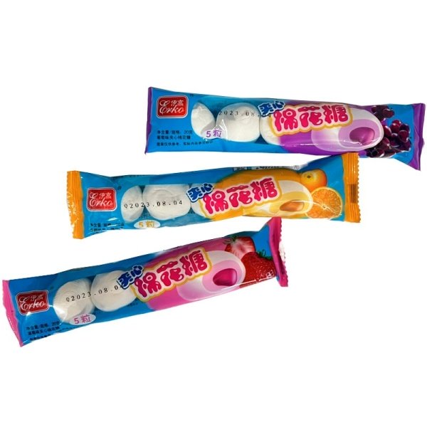 Marshmellou Erko Fruktovyy vkus 20g