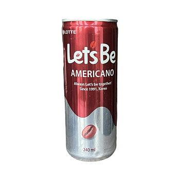 Кофе Let`s be Americano 245мл