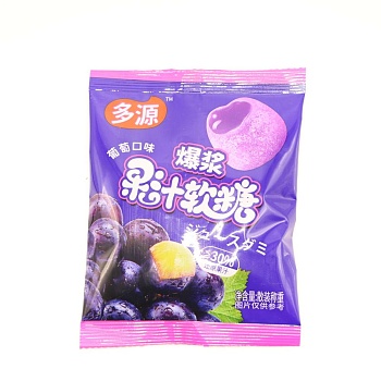 Мармелад Multisourse c начинкой Виноград 22г