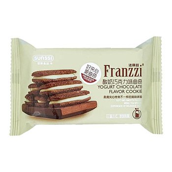 Печенье Franzzi шоколадное с йогуртом 40г