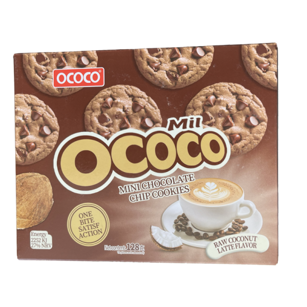Pechene OCOCO so vkusom kokosovogo latte128g
