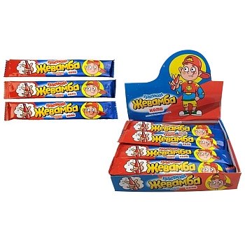 Жевательная конфета Хулиганская Жевамба кола 12г