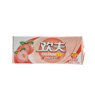 Жевательная резинка Huanfu персик 21,5г