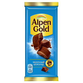 Шоколад Alpen Gold молочный шоколад 85г