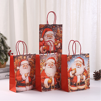 Пакет подарочный Snax Merry Christmas 33x26x12