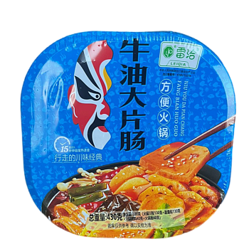 Лапша самозапаривающаяся Braised lion Head со вкусом сливочной колбасы 430 г