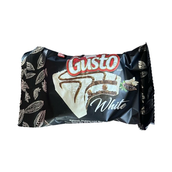 Keksy Gusto Marshmellou s kakao v beloy glazuri s shokoladom 35g