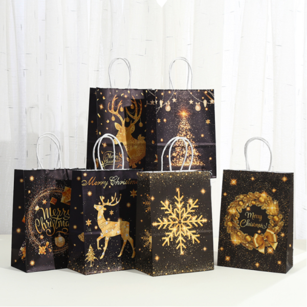 Paket podarochnyy Snax Merry Christmas 039S 21x15x8