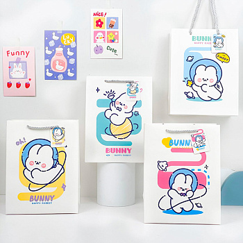 Пакет подарочный Yokee Bunny 24*18,5см