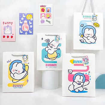 Пакет подарочный Yokee Bunny 24*18,5см