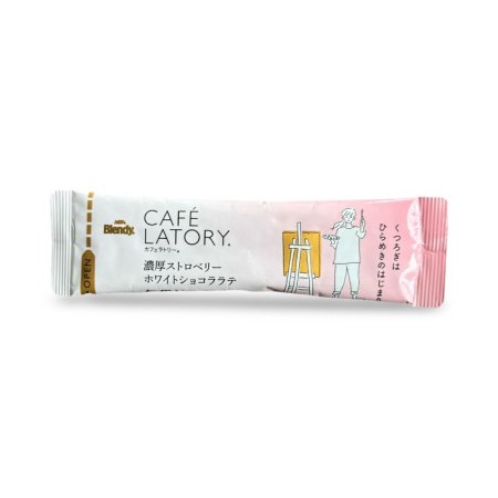 Napitok Blendy Stick Cafe Latory Latte s klubnikoy i belym shokoladom 9,4g