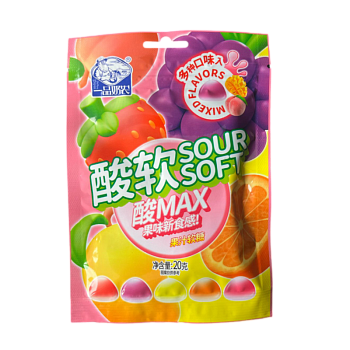 Мармелад Crystal Dairy Farmer кислый микс 20г