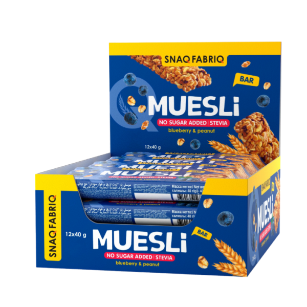 Batonchik myusli Snaq Fabriq Chernika 40g