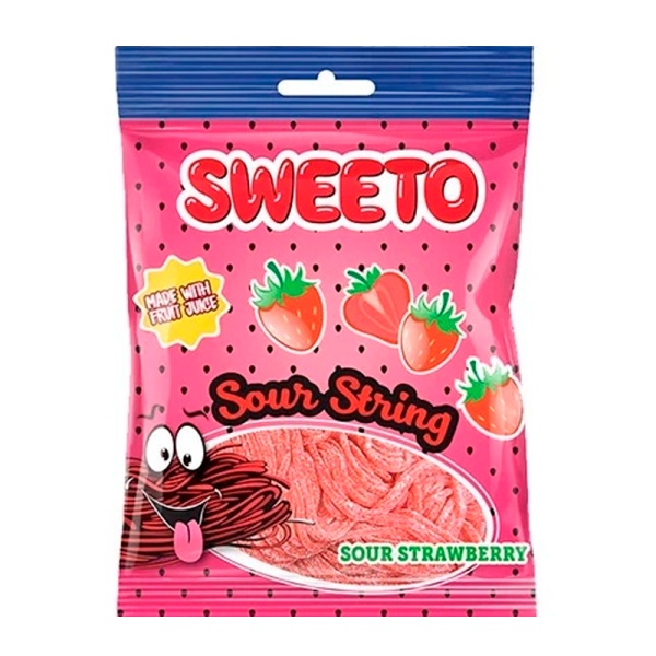 Marmelad Sweeto String klubnika 80g