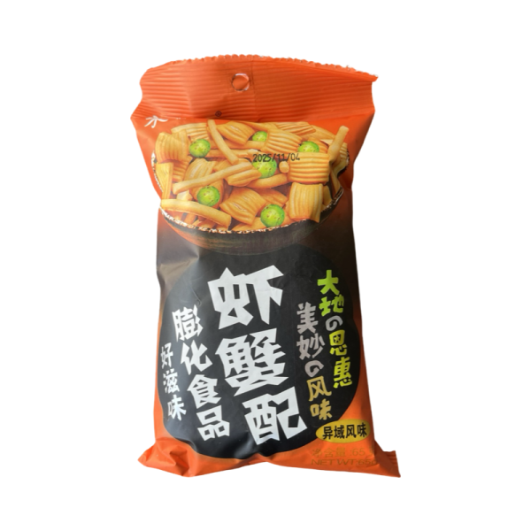 Snek LAIYIKOU so vkusom krevetok i kraba 65g