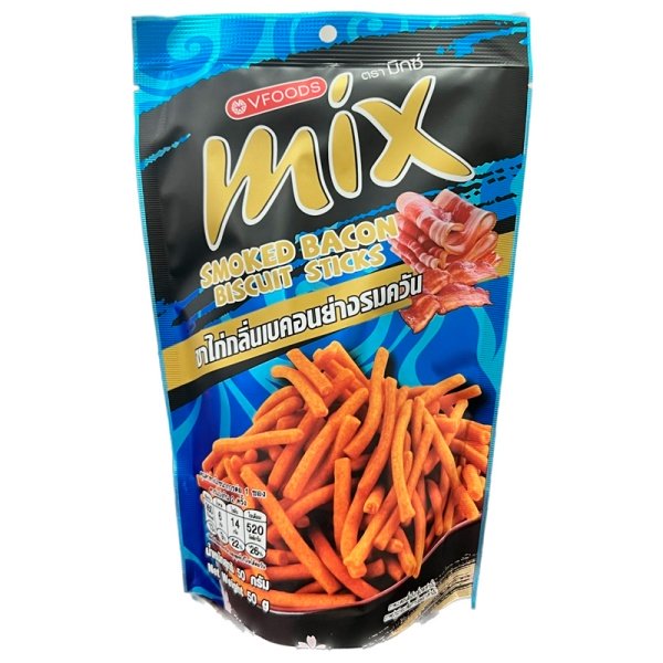 Palochki VFoods Mix khrustyashchie so vkusom kopchenogo bekona 50g