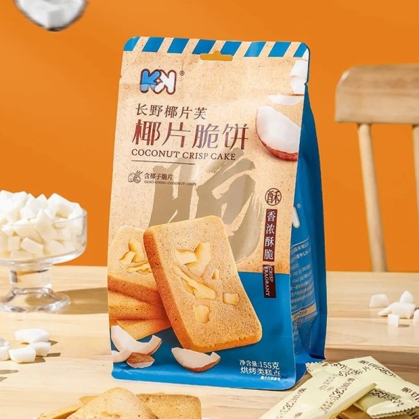 Pechene KK Nut Crisp Orekhovye kokos 155g