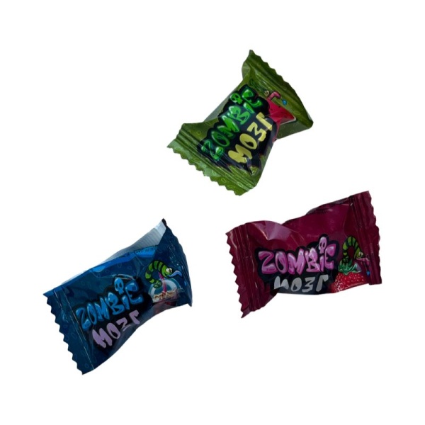 Zhevatelnaya rezinka Zombie Mozg assorti 3g