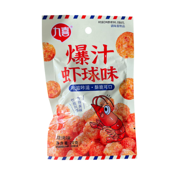 Soevoe myaso Jiuxi so vkusom krevetki 20g