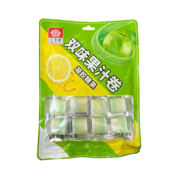 Myagkie konfety Huifengyuan Juice roll assorti 82g_3