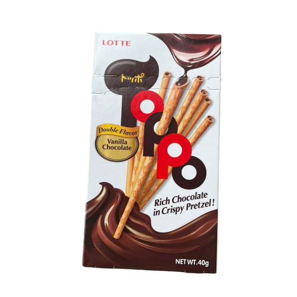 Palochki biskvitnye TOPPO s vanilnoy nachinkoy 40g