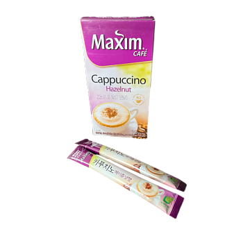 Кофе Maxim растворимый 3в1 капучино лесной орех 13г