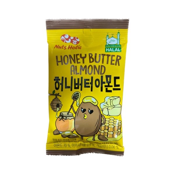 Mindal Sunnuts Honey butter Almond v glazuri s medovo-slivochnym vkusom 30g