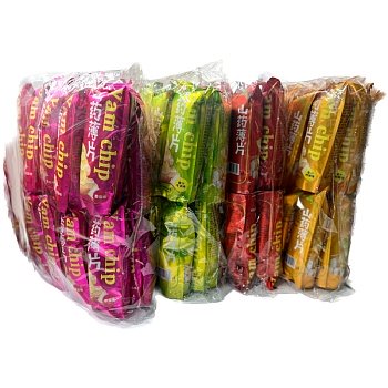 Чипсы Yam Chip из батата в ассортименте мини 33г