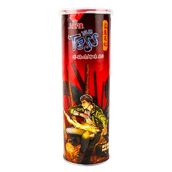 Чипсы Oishi Toss с острыми куриными крылышками 85г