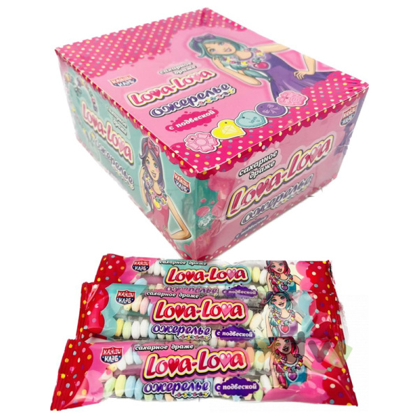 Drazhe Kandi Klab Lova Lova braslet s podveskoy 12g