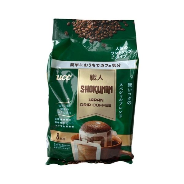 Kofe UCC molotyy drip-paket Special blend 7g