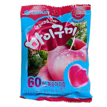 Мармелад Orion со вкусом персика 66г