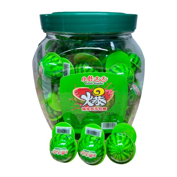 Marmelad Deer DaDa s zhidkoy nachinkoy arbuz 900g