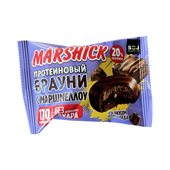 Протеиновое печенье MARSHICK шоколад 53г