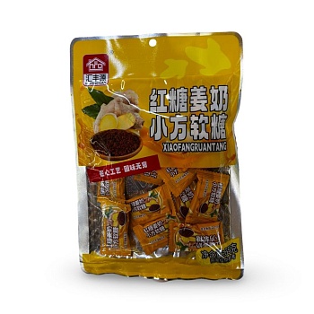 Жевательные конфеты Huifengyuan со вкусом имбирного молока 65г