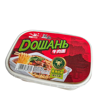 Лапша SMT Duoshan со вкусом говядины 85г