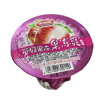 Желе U.Kiss со вкусом клубники 218г