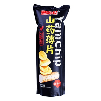 Чипсы ShuYangyang YamChip со вкусом стейка с черным перцем 90г