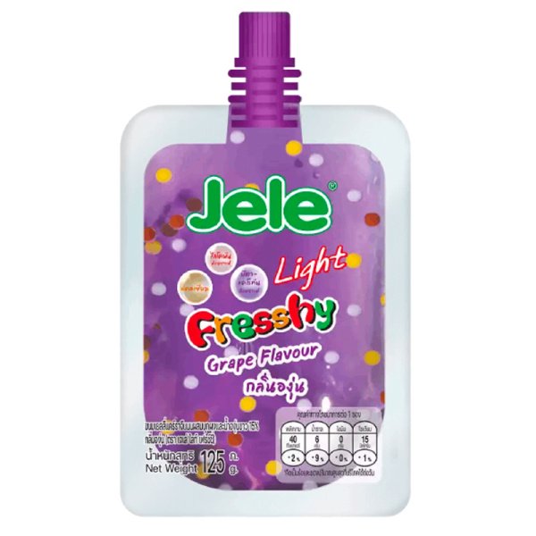 Zhele pitevoe Jele Fresshy so vkusom vinograda 125g
