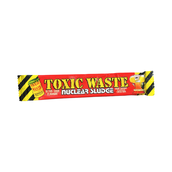 Zhevatelnaya konfeta Toxic Waste Nuclear Sludge kislaya so vkusom vishni 20g