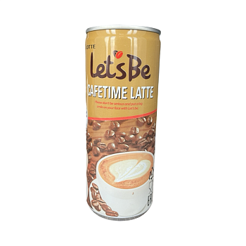 Кофе Let`s be Cafetime Latte 240мл