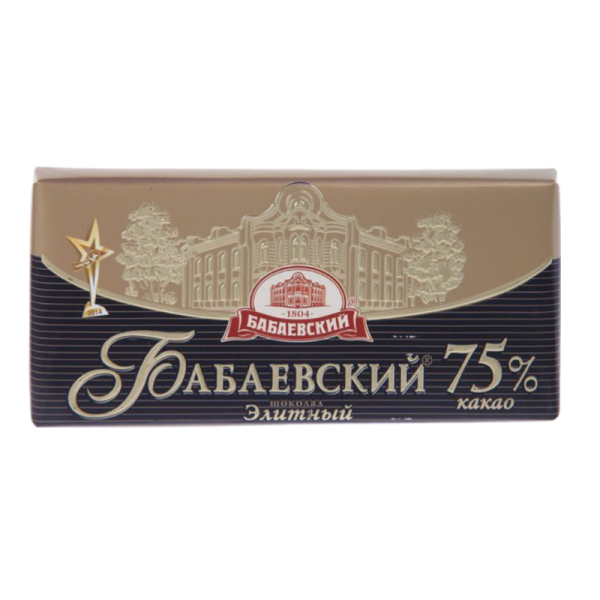 Shokolad Babaevskiy elitnyy 90g
