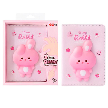 Блокнот iiGen Зайка YZ6088 со сквишем